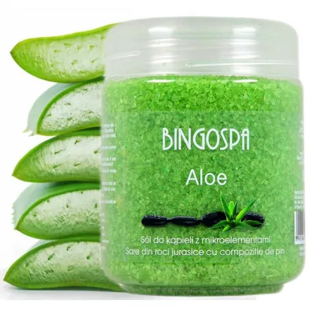 BingoSpa sól do kąpieli aloesowa z mikroelementami 550g