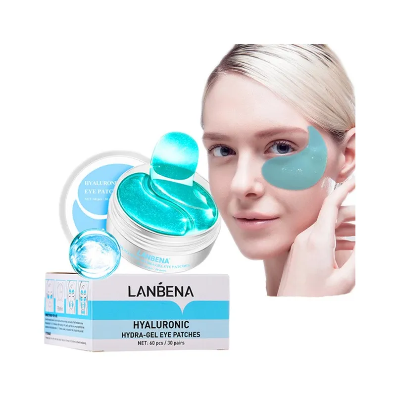Lanbena eye patches with hyaluronic acid 60pcs ❤️ laroxy.pl