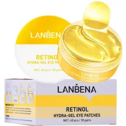 Lanbena Retinol hydrogel eye pads with retinol 60 ❤️ laroxy