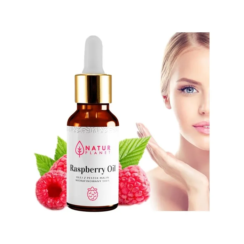 Natur Planet Unrefined Raspberry Seed Oil 30 ml ❤️ store Laroxy.pl