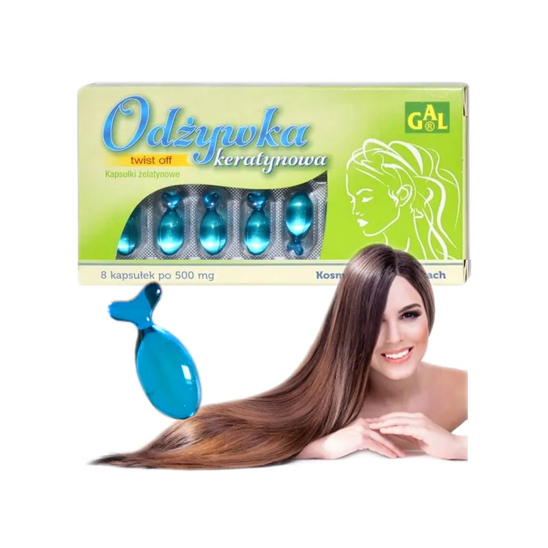 GAL keratin conditioner blue capsules 8 pcs ❤️ Laroxy.pl