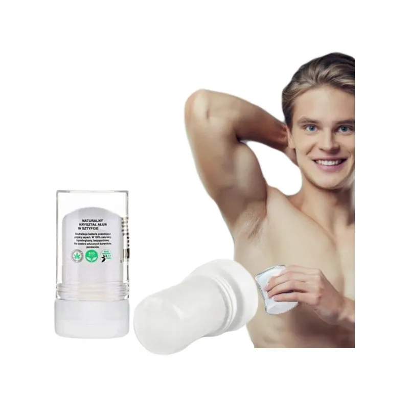 Naturalny antyperspirant bez aluminium Ałun kryształ 100% Naturalny  - Laroxy