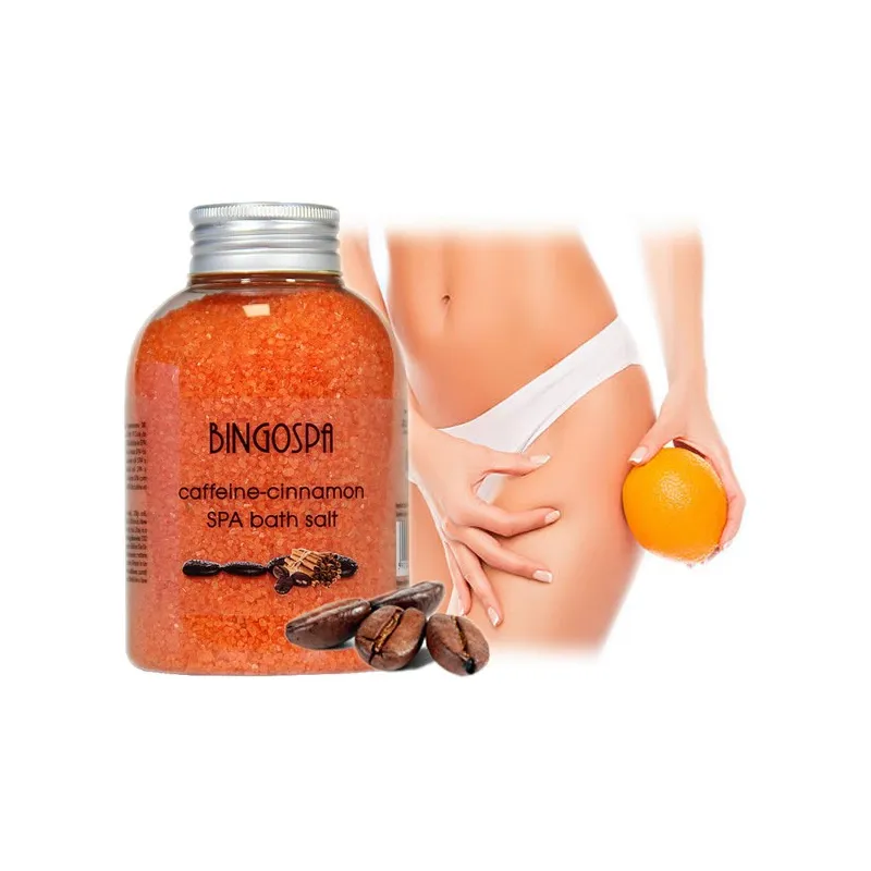 BingoSpa caffeine cinnamon bath salt for cellulite ❤️ Laroxy.pl