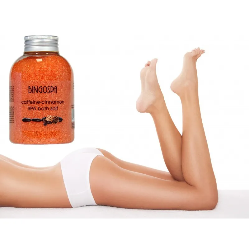 BingoSpa caffeine cinnamon bath salt for cellulite ❤️ Laroxy.pl
