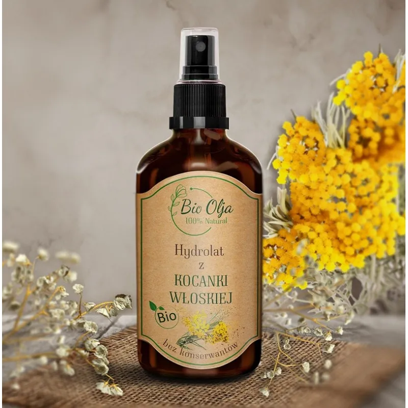Bio Olja hydrolat kocanki włoskiej ekologiczny 100ml ❤️ Laroxy.pl