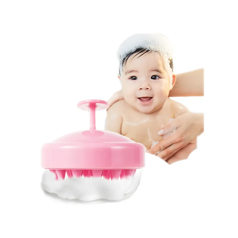Silicone brush for hair washing and head massage massager ❤️ Laroxy