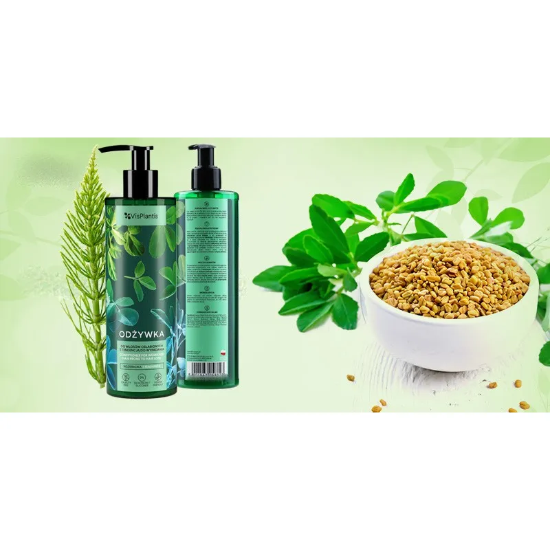 Vis Plantis conditioner for falling hair fenugreek turnip - Laroxy.pl