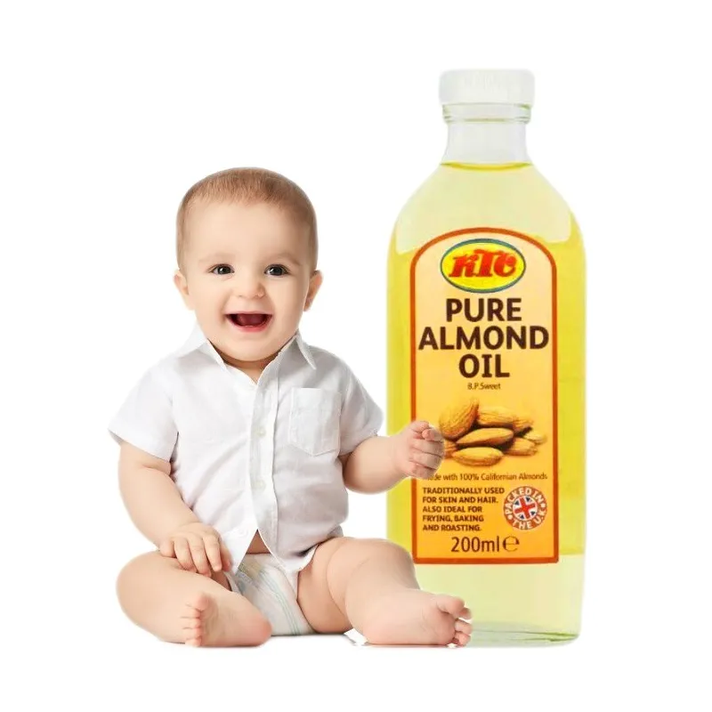 Almond oil - KTC Almond Oil 200ml - Laroxy.pl