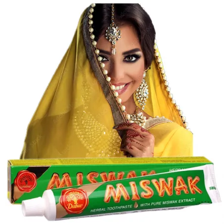 DABUR MISWAK Pasta do zębów ziołowa bez fluoru 100ml ❤️ Laroxy.pl