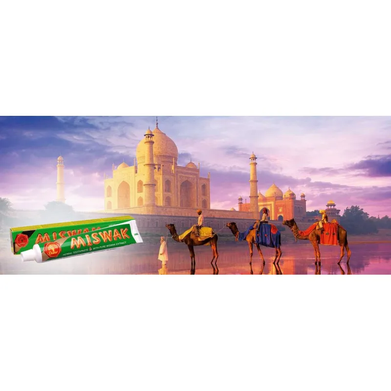 DABUR MISWAK fluoride-free herbal toothpaste 100ml ❤️ Laroxy.pl
