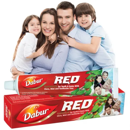 Dabur Red pasta do zębów ziołowa bez fluoru Naturalna ❤️ Laroxy.pl