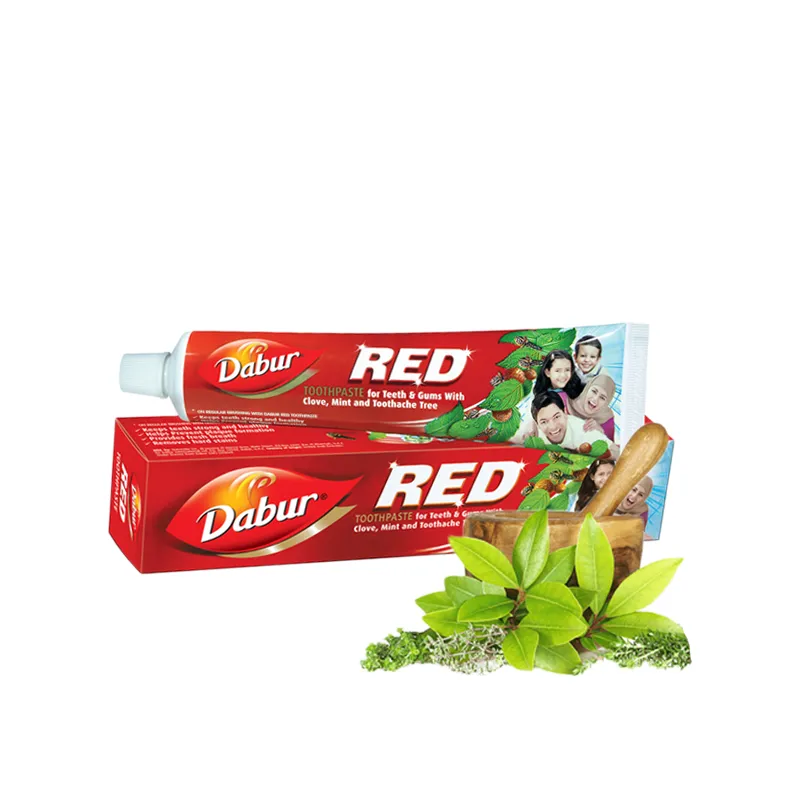 Dabur Red pasta do zębów ziołowa bez fluoru Naturalna ❤️ Laroxy.pl