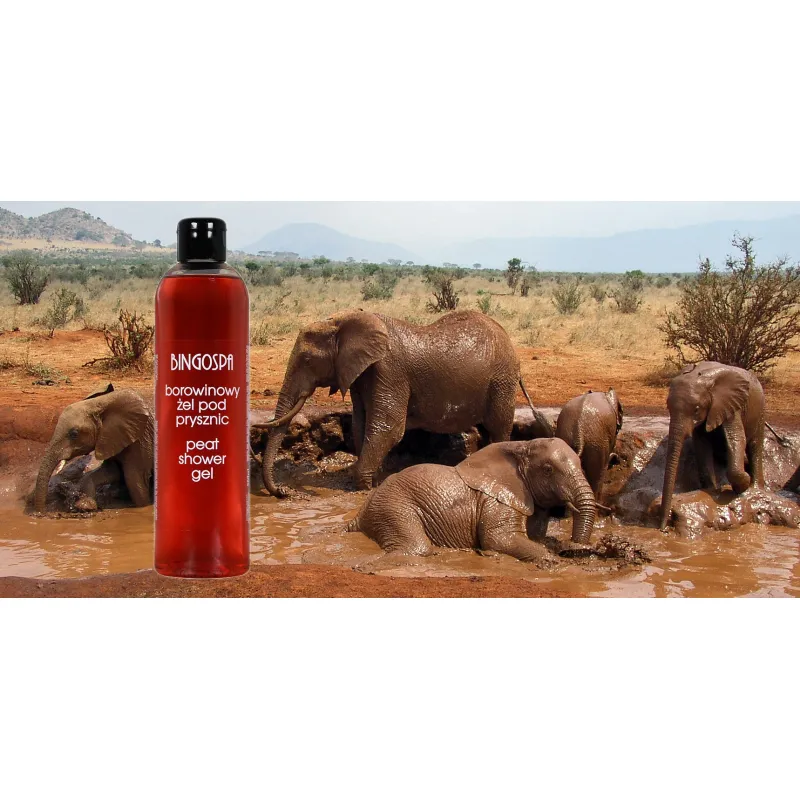 BingoSpa żel pod prysznic Borowinowy 300ml ❤️ Laroxy.pl