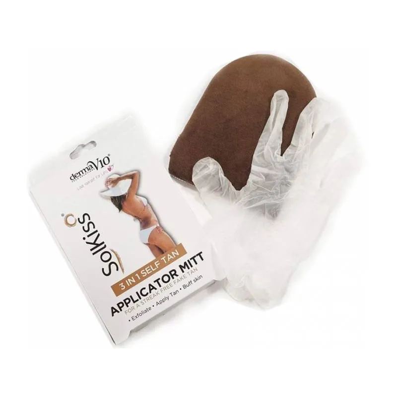 SolKiss 3-in-1 self-tanning mitt - Laroxy.pl
