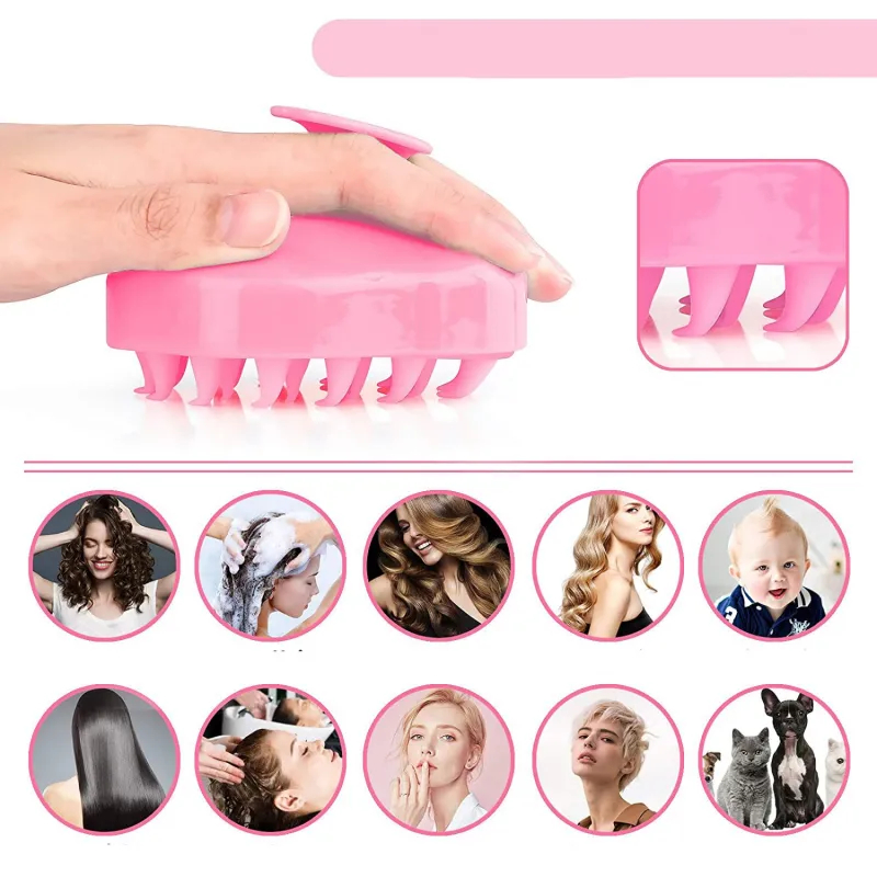 Silicone scalp brush scalp massager cocoSpa ❤️ Laroxy