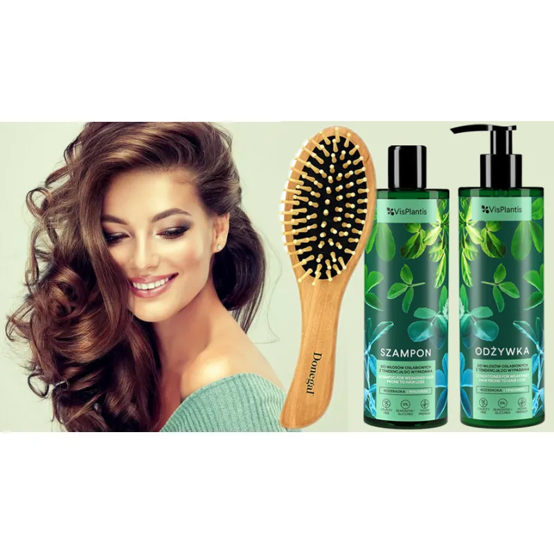 Vis Plantis Cosmetics for hair growth KIT with fenugreek ❤️ Laroxy
