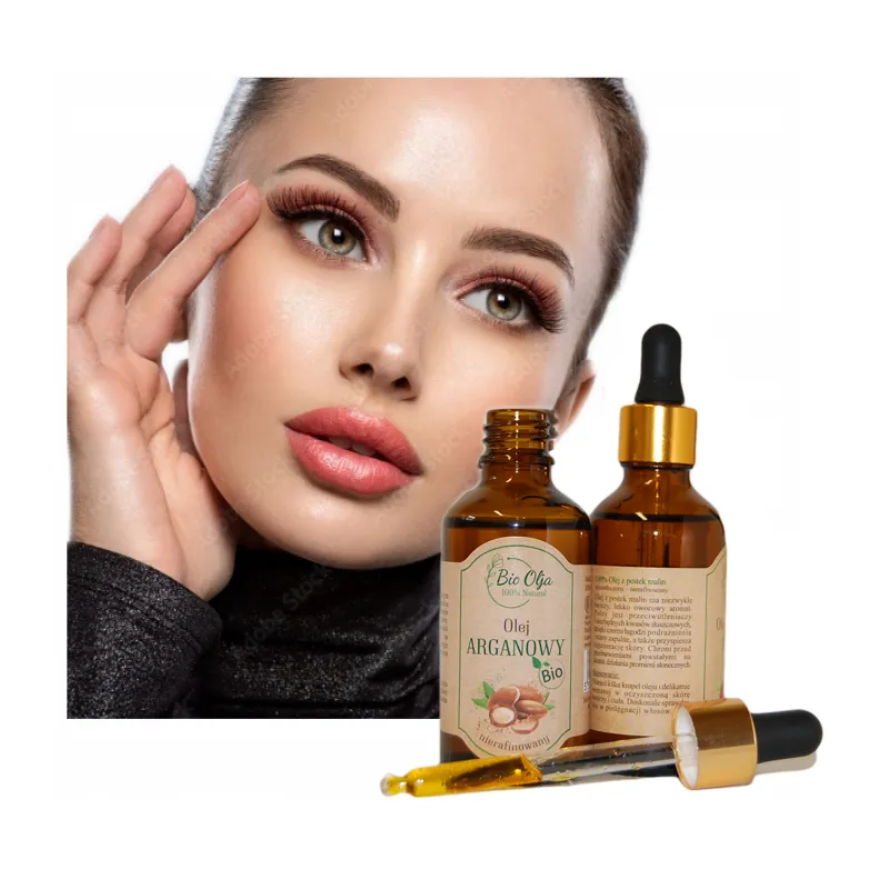 Bio Olja argan oil + Gua Sha stone set ❤️ Laroxy.pl