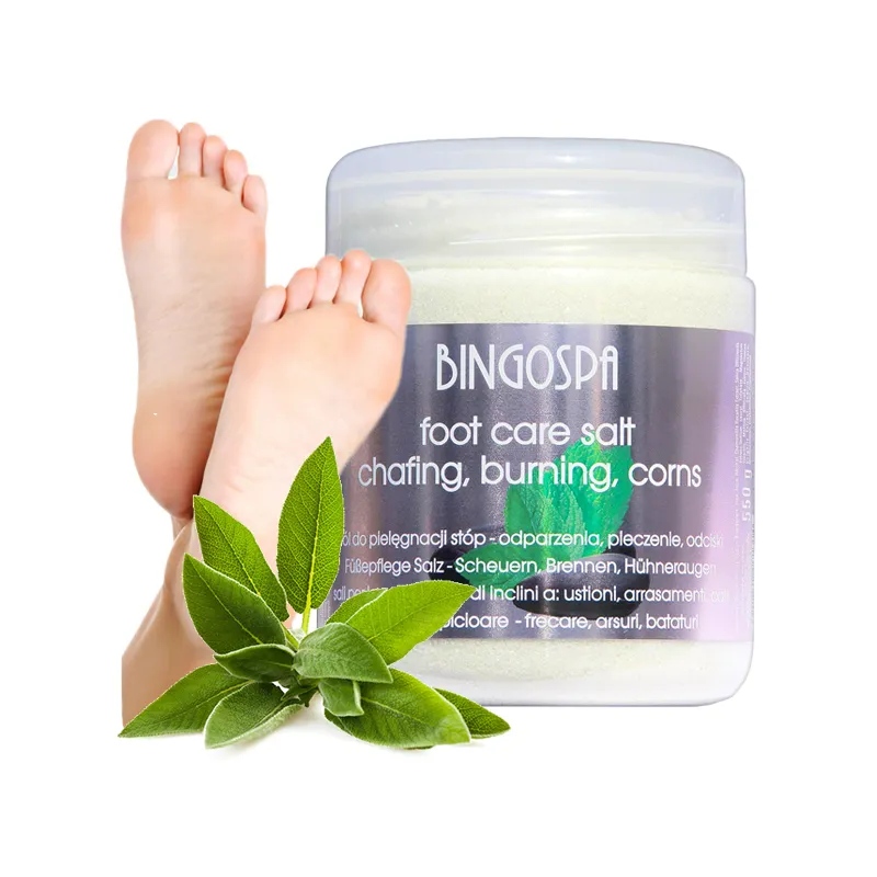 BingoSpa leg soak salt for burns burning corns ❤️ Laroxy