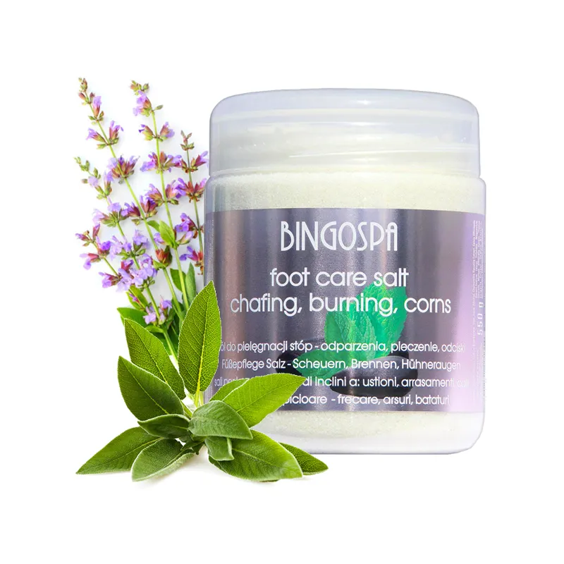 BingoSpa leg soak salt for burns burning corns ❤️ Laroxy