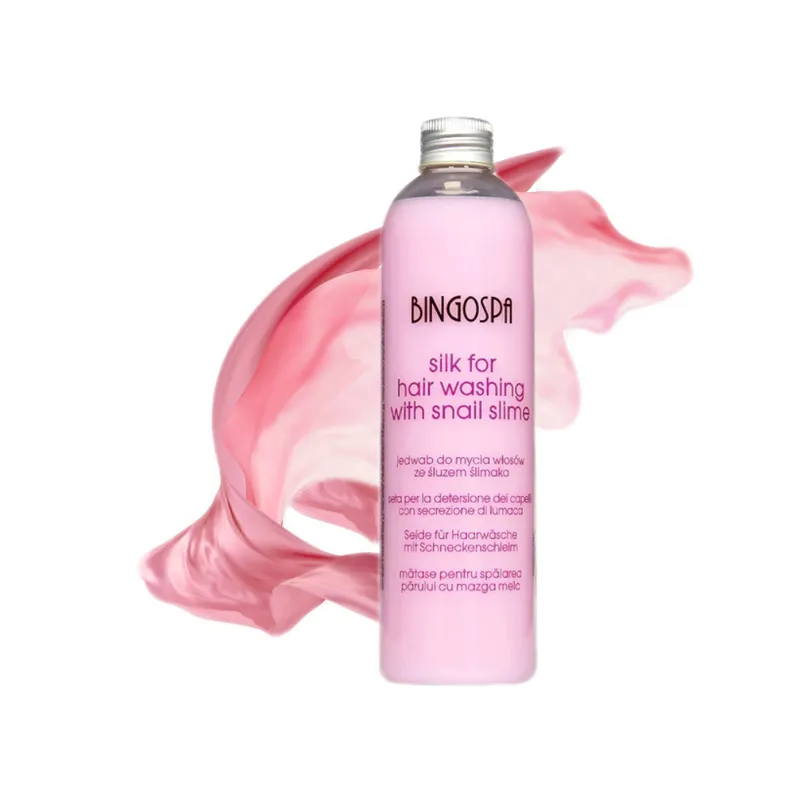 BingoSpa shampoo with silk pink ❤️ Laroxy.pl