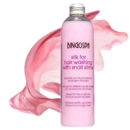 BingoSpa shampoo with silk pink ❤️ Laroxy.pl