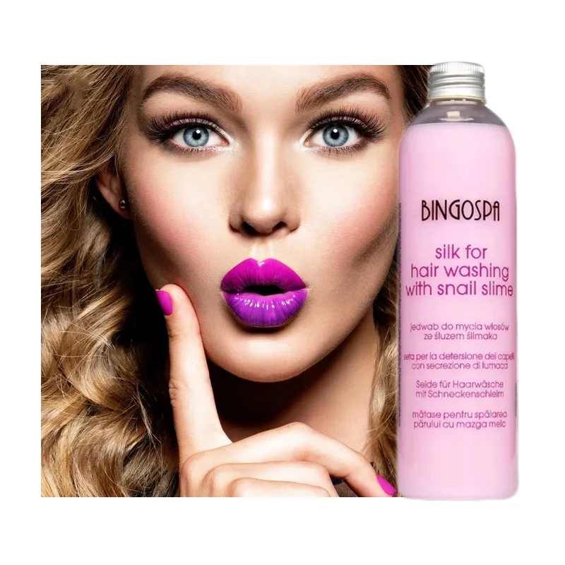 BingoSpa shampoo with silk pink ❤️ Laroxy.pl