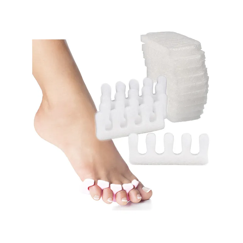 Pedicure foam toe separators 10 pairs - 20 pieces - Laroxy.pl
