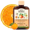 Olejek do masażu rozgrzewający pomarańcza cynamon Green Pharmacy 200 ml