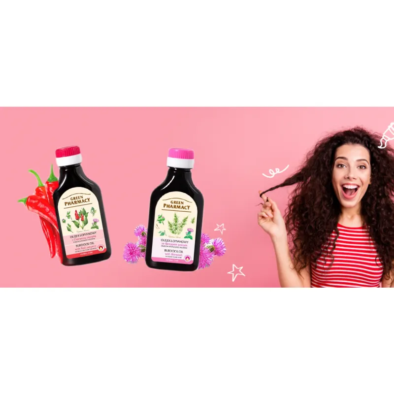 Green Pharmacy hair oil set - Laroxy.pl