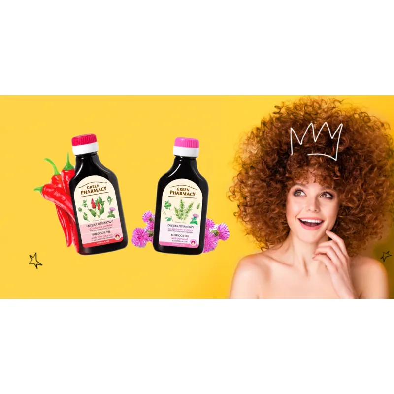 Green Pharmacy hair oil set - Laroxy.pl