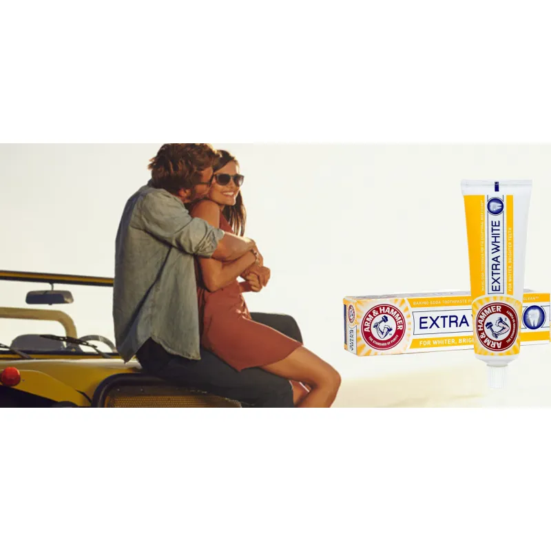 ARM&HAMMER whitening toothpaste with Soda and Fluoride ❤️ Laroxy.pl