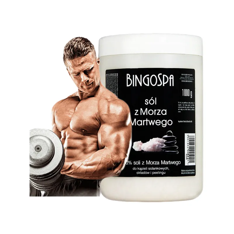 BingoSpa sól z Morza Martwego do kąpieli okładów 1kg - Laroxy.pl
