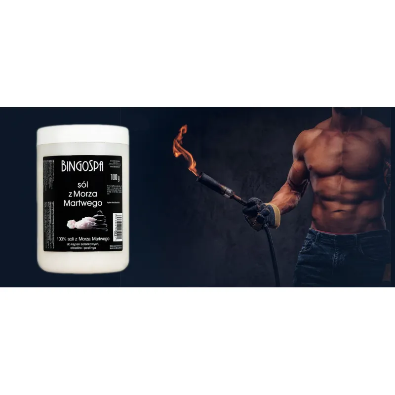 BingoSpa sól z Morza Martwego do kąpieli okładów 1kg - Laroxy.pl