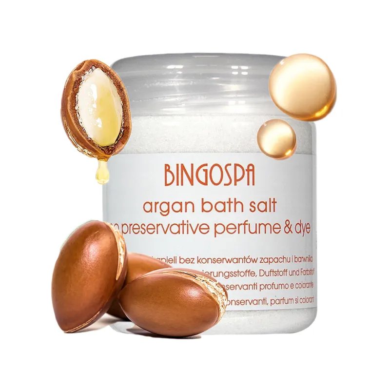 Bath salt with argan oil - without preservatives ❤️ Laroxy.pl