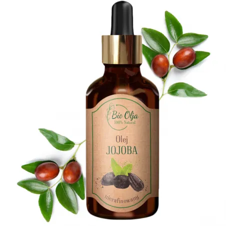 Bio Olja olej JOJOBA nierafinowany do twarzy reguluje sebum ❤️ Laroxy.pl
