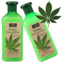 XHC Hemp szampon konopny + Odżywka do włosów z Anglii - laroxy.pl