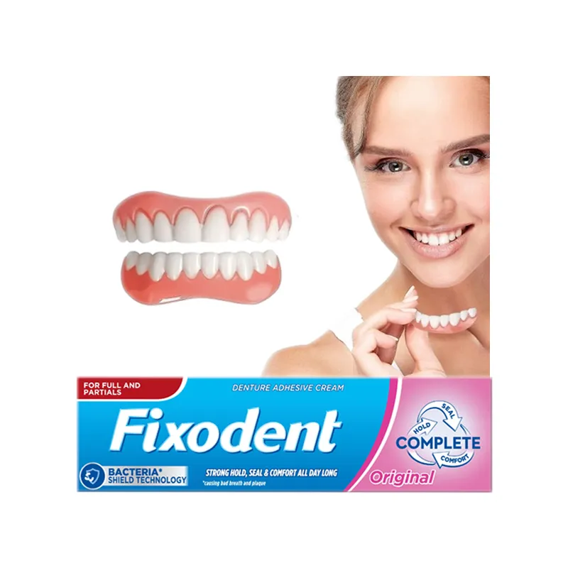 Fixodent denture cream - denture adhesive - Laroxy.pl