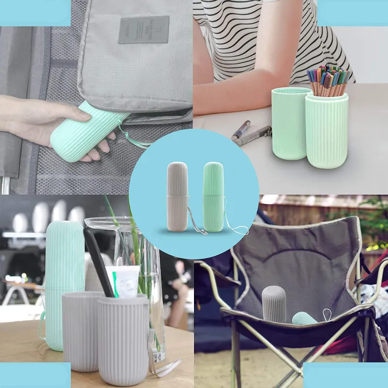 Toothbrush and toothpaste case organizer 💟 Laroxy.pl