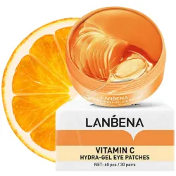 LANBENA under-eye gel pads for wrinkles Vitamin C ❤️ laroxy.pl