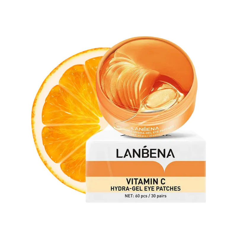 LANBENA under-eye gel pads for wrinkles Vitamin C ❤️ laroxy.pl