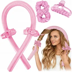Hair curling roller + rubber bands + pin set LAROXY 💟 Laroxy.pl
