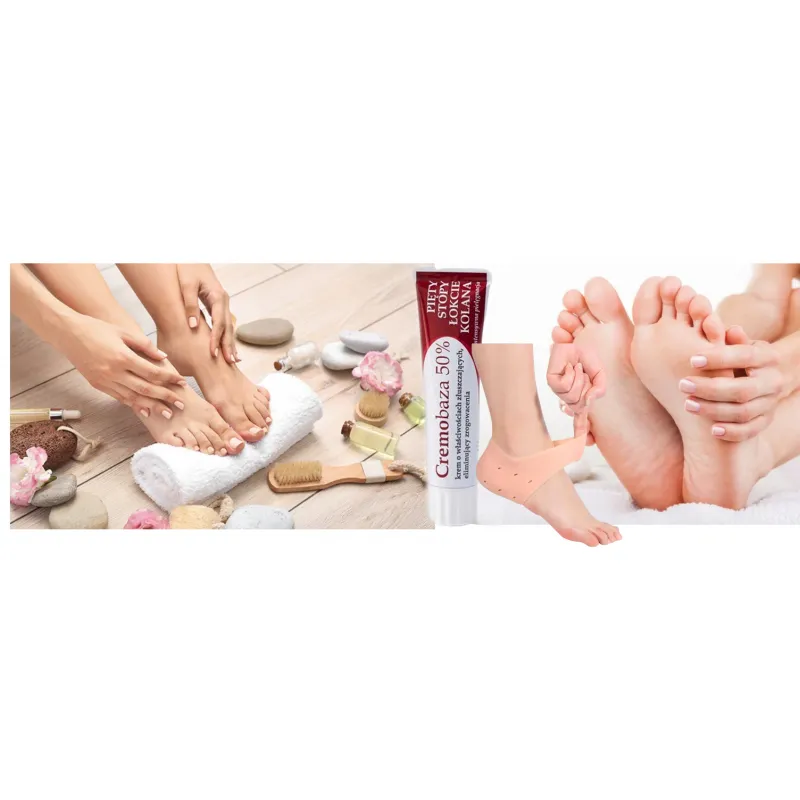 CREMOBAZA 50% urea cream + silicone socks ❤️ Laroxy