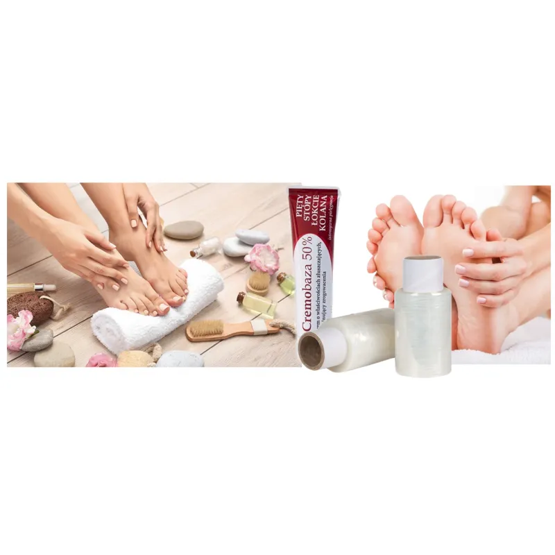 CREMOBAZA 50% urea cream + FOLIA Stretch ❤️ Laroxy