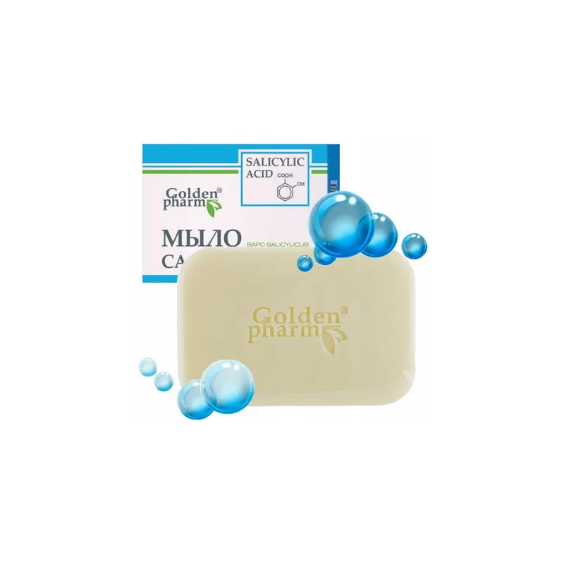 MYDŁO SALICYLOWE - tradycyjne Golden Farm 70g - Laroxy.pl