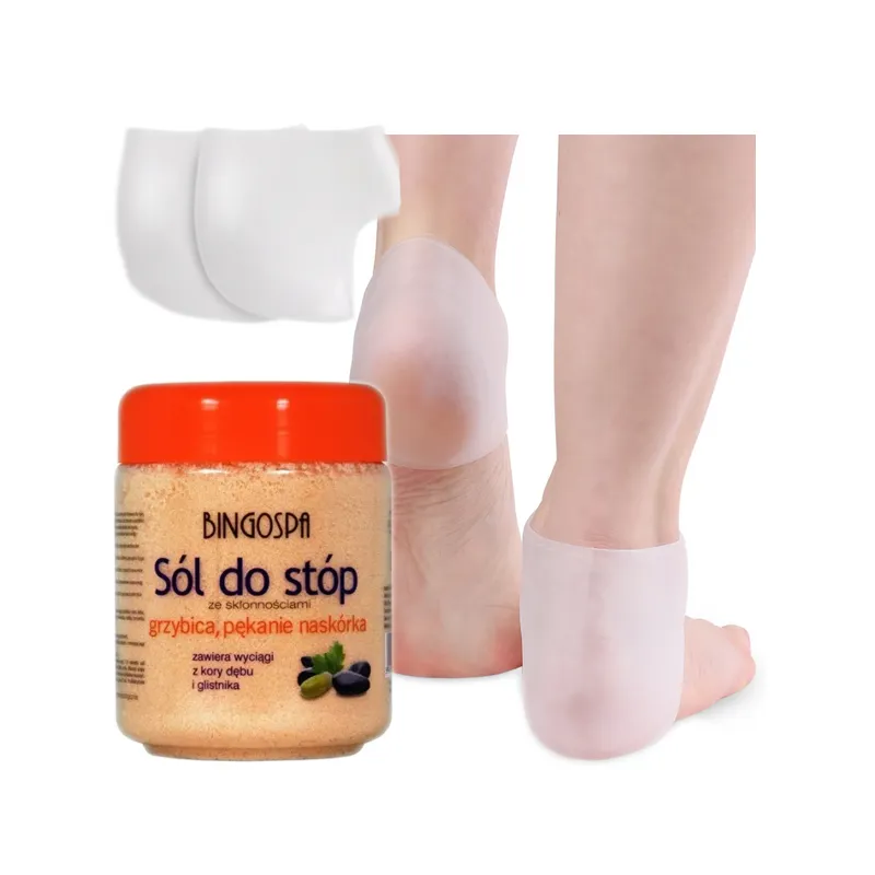 Silicone socks for cracked heels - heel cover - Laroxy.pl