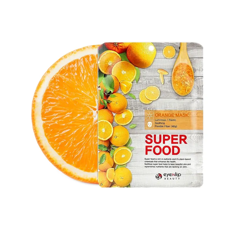 KOREAAN - ORANGE blemish mask ❤️ laroxy.pl