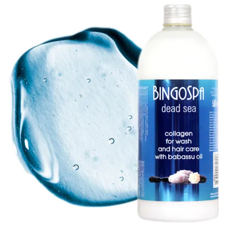 BingoSpa kolagen do mycia włosów z olejkiem babassu  ❤️ sklep Laroxy.pl
