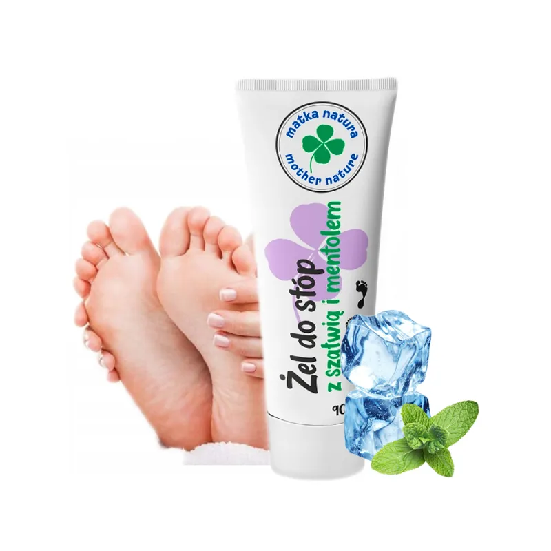Mother Nature foot cream for sweating unpleasant odor ❤️ Laroxy.pl