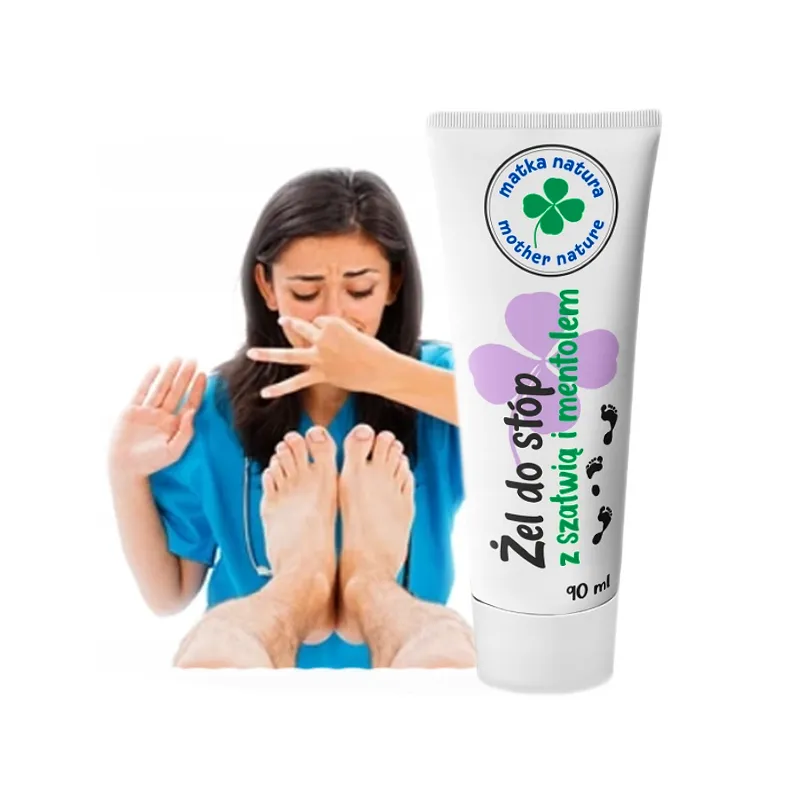 Mother Nature foot cream for sweating unpleasant odor ❤️ Laroxy.pl