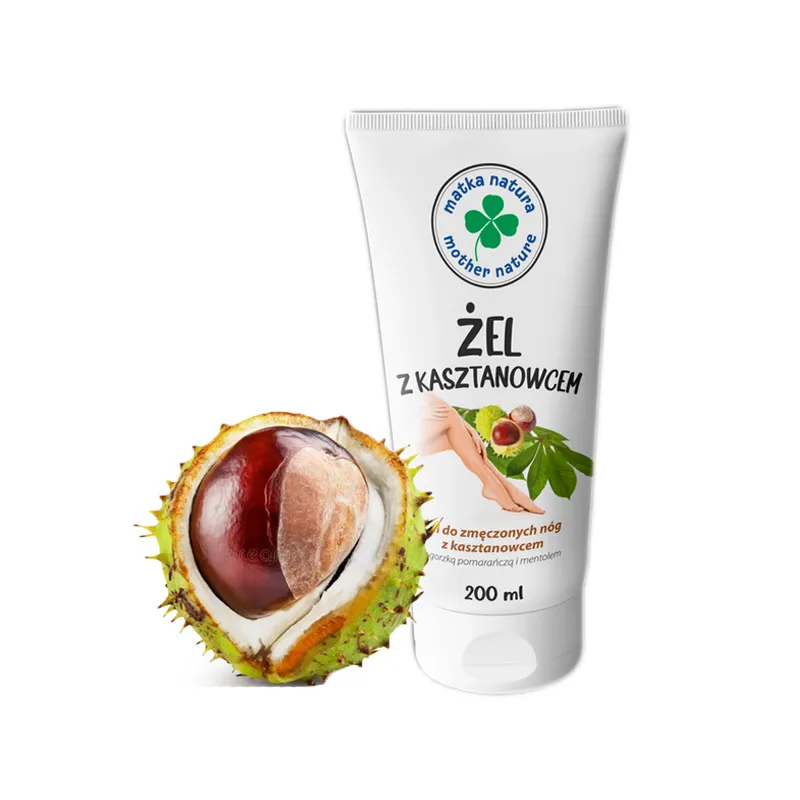 Chestnut gel for shin legs varicose veins joint cooling 🌳 Laroxy